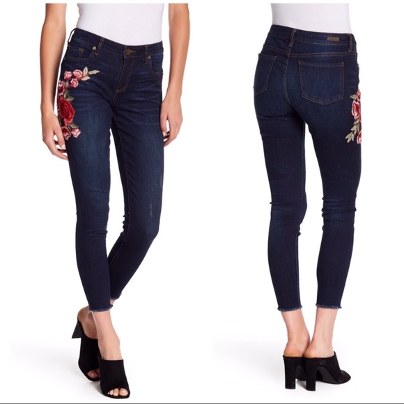 Kut From The Kloth Donna Skinny Ankle Jeans NWT - Picture 2 of 8